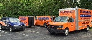 Water Damage and Mold Removal Vehicles